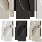 Декоративное панно SERIF RELIEF by  Kristina Dam Studio