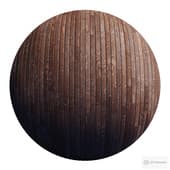 Striped Wood + Light Panels D / PBR 4K / 2 Mats