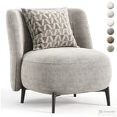 Sunday Armchair by Poliform