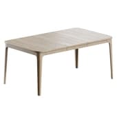 Babylon extendable oak wood table