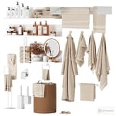 Bathroom set 08/ Декоративный набор для санузла