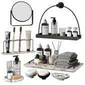 Декор для санузла - Bathroom decor set P07