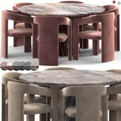 Стул HOLT и Стол ONDA INDOOR