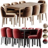 Thefields JabOTE Dining Chair MILFORD table