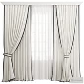 Curtains 149/ шторы с кантом