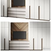 ТВ Стенка для спальни TV WALL 01