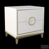 Homary Tile Modern Bedroom Nightstand