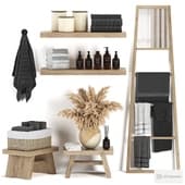 Bathroom set 06/ Декоративный набор для санузла