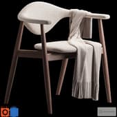 Armlehnstuhl Masculo aus Walnussholz Armchair by westwing.de