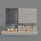 Fireplace modern 79