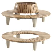 ROUND BENCH