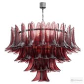 Large Modern Italian Murano Chandelier Palma EL151