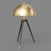 NL5162 Table Lamp Gold Dome B