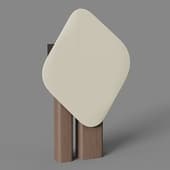 Siori Bart Wardrobe with mirror
