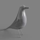 Eames House Bird