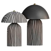 Tera Lamp Stripe by Ceramicah