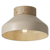Cream Albert Flush Fitting Ceiling Light