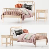 Jenny Lind Maple Bed