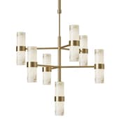 Isaac pendant lamp made of alabaster