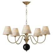 Micahell Capiz Shell Branch Chandelier 5 heads
