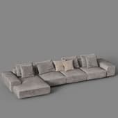 FIFTYFOURMS Диван модульный Leggero 8
