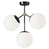 Topazia 6336 Cam Plafonyer Aydınlatma ByLamp Ceiling Light