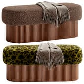 Banc Rembourre Avec Rangement Nala