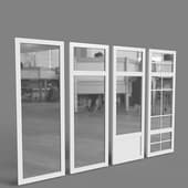 Plastic stained glass, window, door4