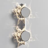 Ripple Rotating Ambient Wall Sconce эффектом каустики