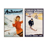 Постер Andermatt Set of wall paintings P01