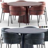 RIMO chair and TREFLO table