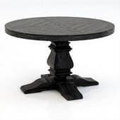 Restoration Hardware Pedestal Salvaged Round Tables