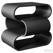 Nada Side Table - Black Metal