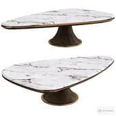 Gehry coffee table by giuseppe vigano
