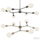 Salem bare bulb chandelier