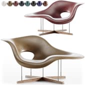 LA CHAISE Polyurethane armchair by Vitra