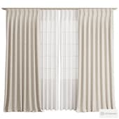 Curtains 152/ шторы светлые