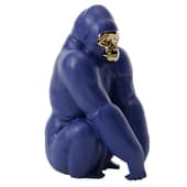 Lladró GORILLA - BLUE AND GOLD Коллекция Bold BLue