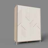 ''Avenue'' 3-door wardrobe