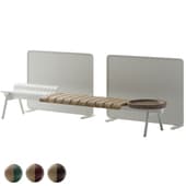 Ethimo Ace Bench without backrest by Patrick Norguet
