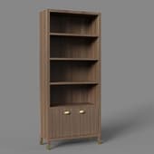 Книжный Стеллаж Elsa Dreams с задней стенкой Loft-Concept
