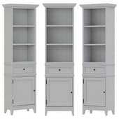 Dantone Home витрина для ванной Даунтон узкая