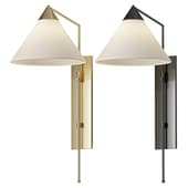 Visual Comfort Franklin KWL1121 BBS Wall Sconce