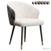 Modern Dining Chair with Upholstered