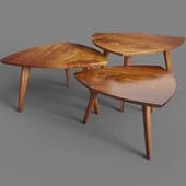 Jules pedestal tables