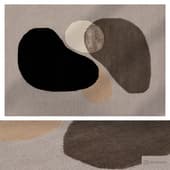 Rug Kyoto Multicolour Grey