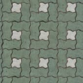 green  concrete pavement