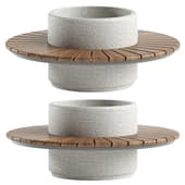 ROUND PLANTER BENCH 194