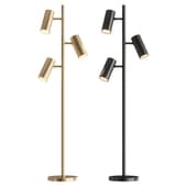 Possini Euro Canasta Trac Tree Floor Lamp