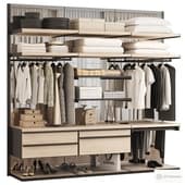 Wardrobe 10/ Гардеробная система с зеркальной стенкой